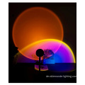 USB Regenbogen Sonnenuntergang Red Projector LED Night Light